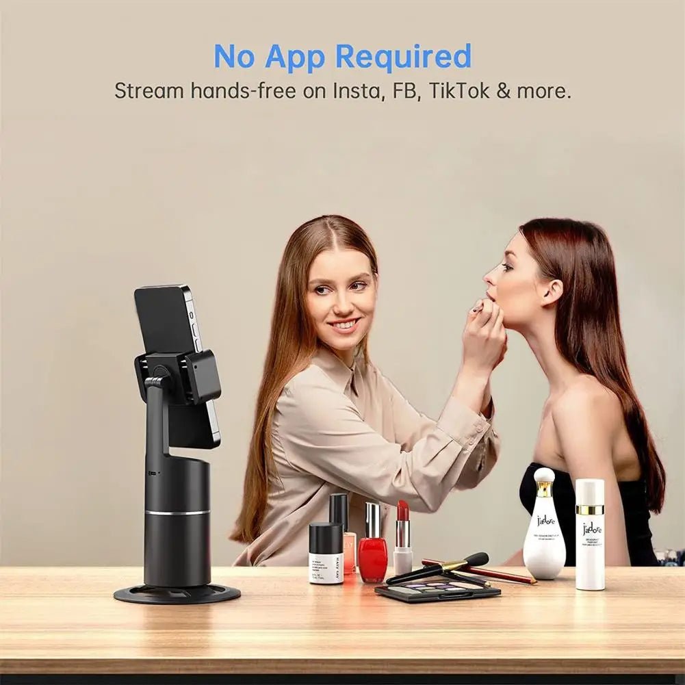 Multi - Functional Auto Tracking Selfie Stick, Gimbal & Tripod - Smart Ware Co